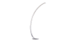LED-Standleuchte Q-Vito CCT, stahlfarbig, 172 cm
