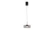 LED-Pendelleuchte Mondo Karena, schwarz, 1-flammig, inkl. Memoryfunktion