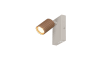 Wand-/Deckenleuchte Soka, coffee/warm grey, 1-flammig