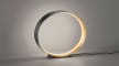 LED-Tischleuchte Loop, schwarz/gold, inkl. Funkfernbedienung