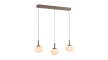 Pendelleuchte Nami, sandfarbig, 3-flammig, inkl. Comfort-Lift Funktion