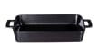 Auflaufform Avar, Keramik, schwarz, 42 cm