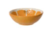 Schale Orange, orange/weiß