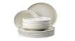 Tefelservice Sento-Home Aura, cream, 12-teilig