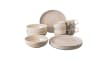 Frühstücksset Perlemor, sand, 12-teilig