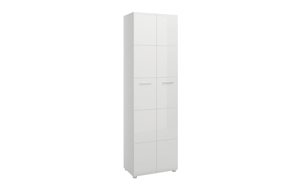 Wojcik Meble Sp. z.o.o Garderobenschrank Merano, weiß MDF, PVC, Kunststoff