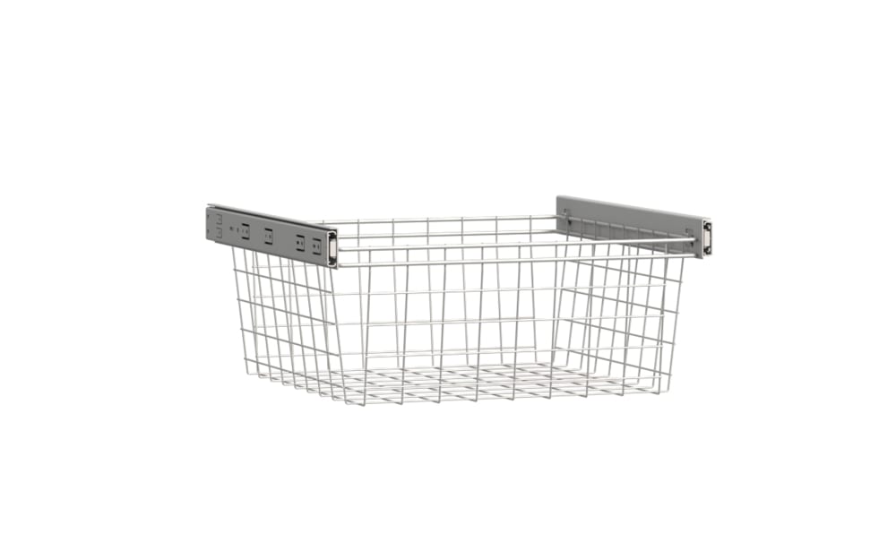 hardi Wäschekorb Schach & Matt 2, grau, 52 x 22,5 cm Metall