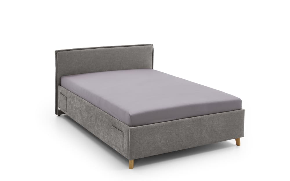 Meise Polsterbett Fun, grau Polyester 140 x 200