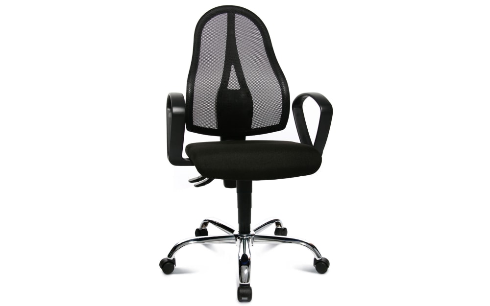 Topstar GmbH Bürostuhl Open Point P Somo, schwarz Polypropylen, Polyester, Stahl, Stoff
