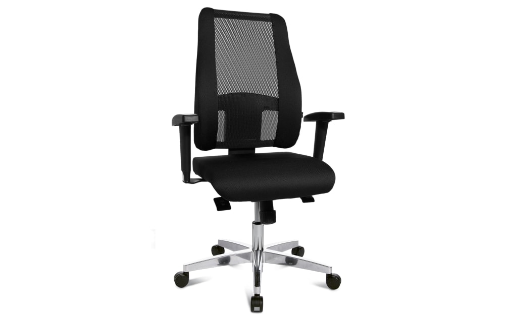 Topstar GmbH Bürostuhl Sitness Lady 300, schwarz Aluminium, Polyester