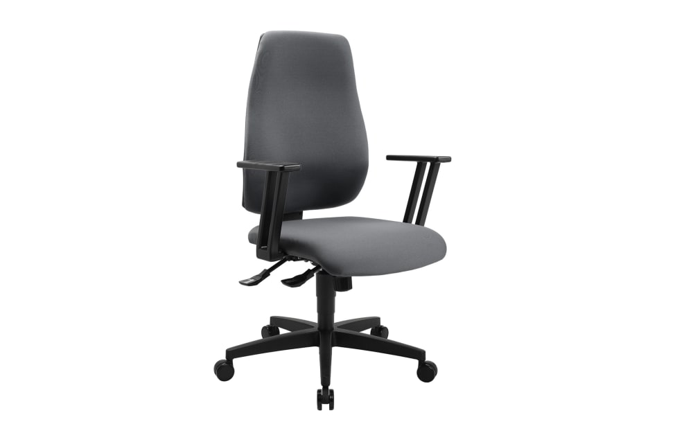 Topstar GmbH Bürostuhl Green Star SY, dunkelgrau Stoff, Kunststoff