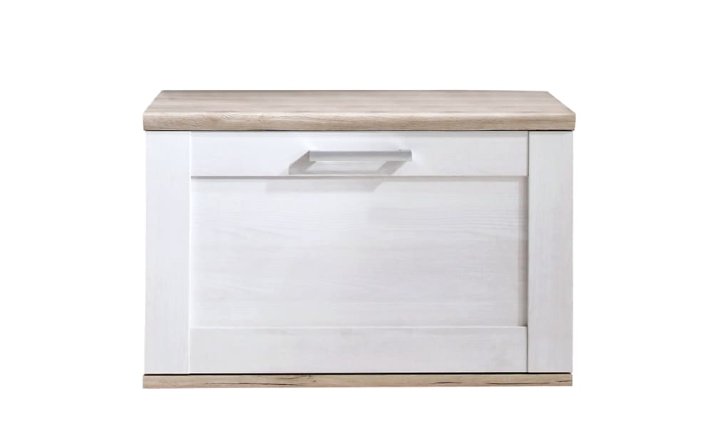 Bega Garderobenbank Romance, Sibiu Lärche/Eiche-Nachbildung weiß Holzdekor, MDF