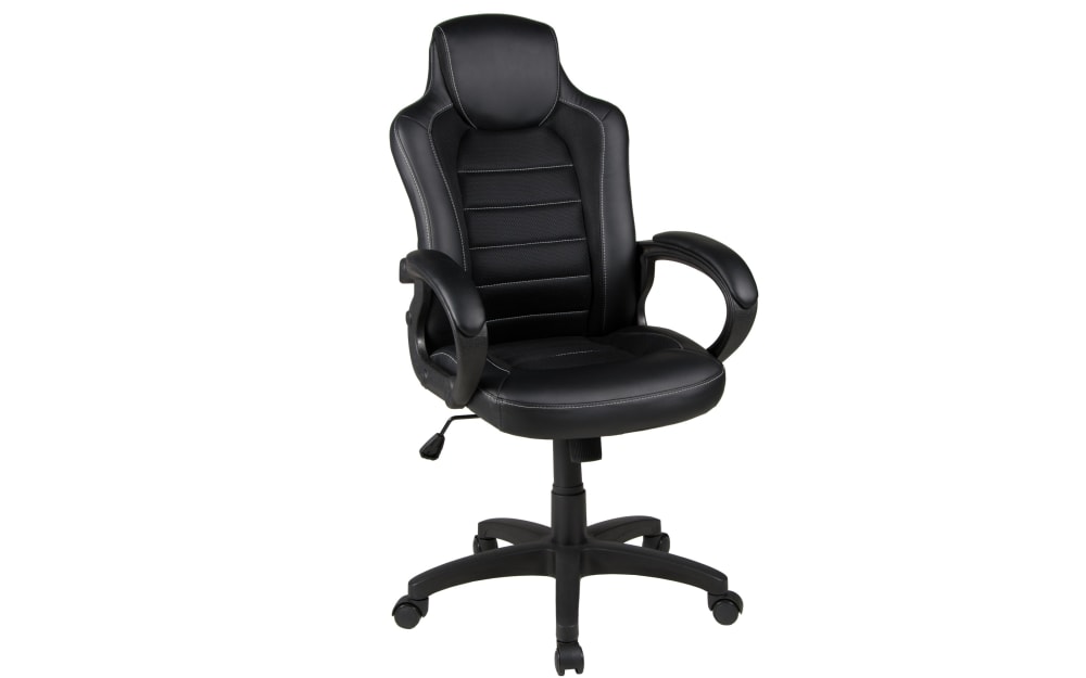 Duo Collection Bürostuhl Joris, schwarz Kunststoff