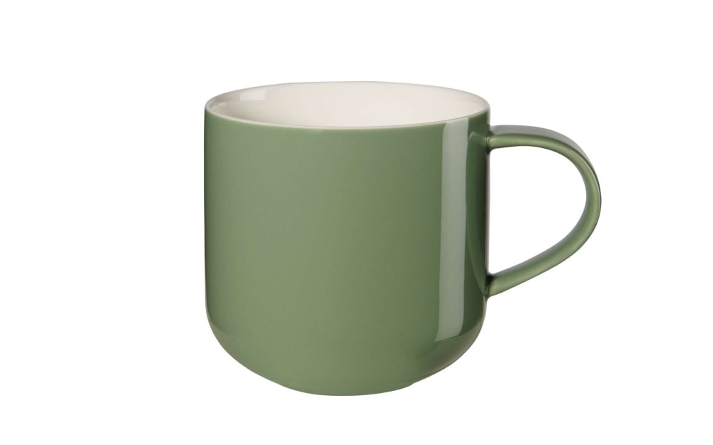 Asa Selection Henkelbecher coppa cactus, Porzellan, grün, 0,4l