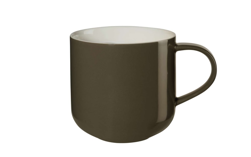 Asa Selection Henkelbecher coppa earth, Porzellan, braun, 0,4l dunkelbraun