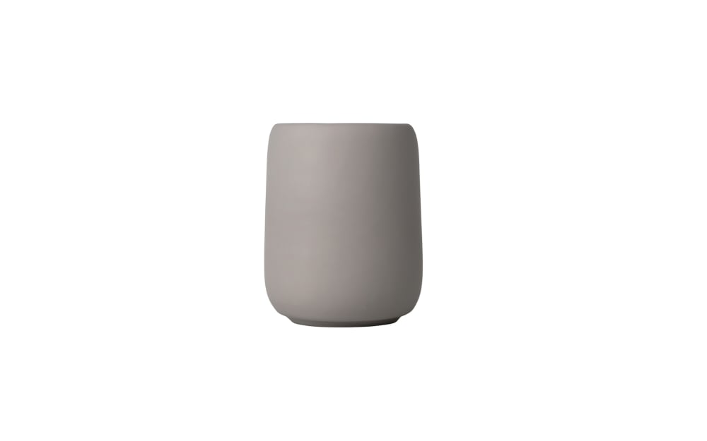 blomus Zahnputzbecher Sono, satellite dunkelgrau Keramik