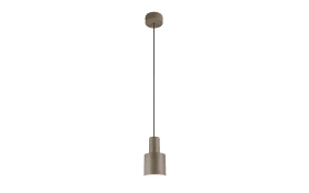 Pendelleuchte Agudo, taupe,  1 flammig, 150 cm