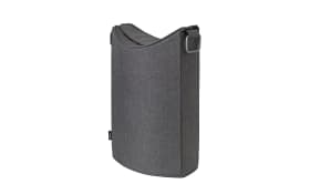 Wäschesammler Frisco, steel grey, 65 l