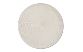 Tischset Twist in creme, 38 cm