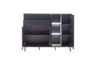 LED-Rückwandbeleuchtung für Highboard Venezia, 2er-Set, Inkl. Trafo