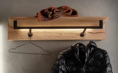 Boden-Beleuchtung für Wandgarderobe Yonna