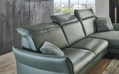 Kopfteilverstellung für Canape oder 3-Sitzer, individuell auswählbar