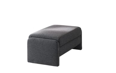 Hocker TS 101 in anthrazit, B/H/T ca. 70 x 44 x 60 cm