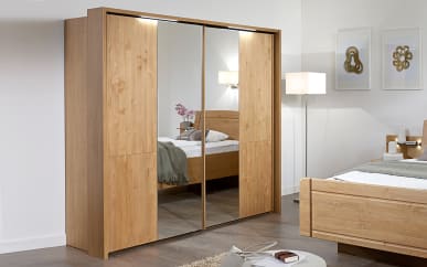 Komfortzimmer Innsbruck, Erle teilmassiv, 100 197 cm Hardeck kaufen Schrank x bei 200 200 cm, online x