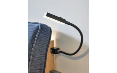 LED-Flex-Leuchte 80033, anthrazit, USB+USB-C-Anschluss, 2er Set