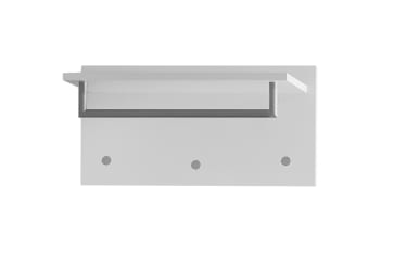 Garderobenboard Una, weiß