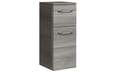 Highboard Bern in Graphit Struktur Nachbildung
