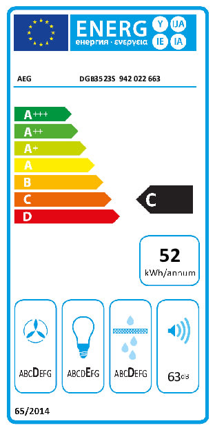 Einbauküche Yvante, seidengrau, inkl. AEG Elektrogeräte