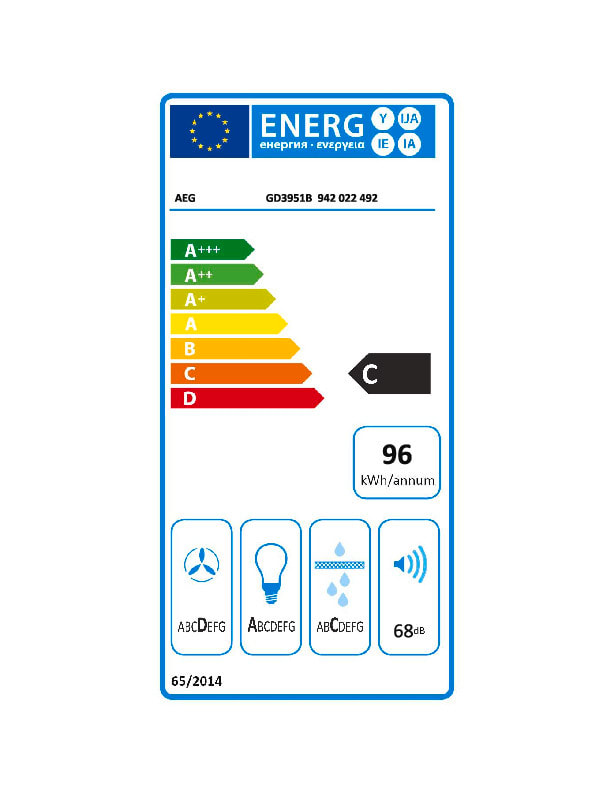 Einbauküche Nordina, Lack weiß matt, inkl. AEG Elektrogeräte