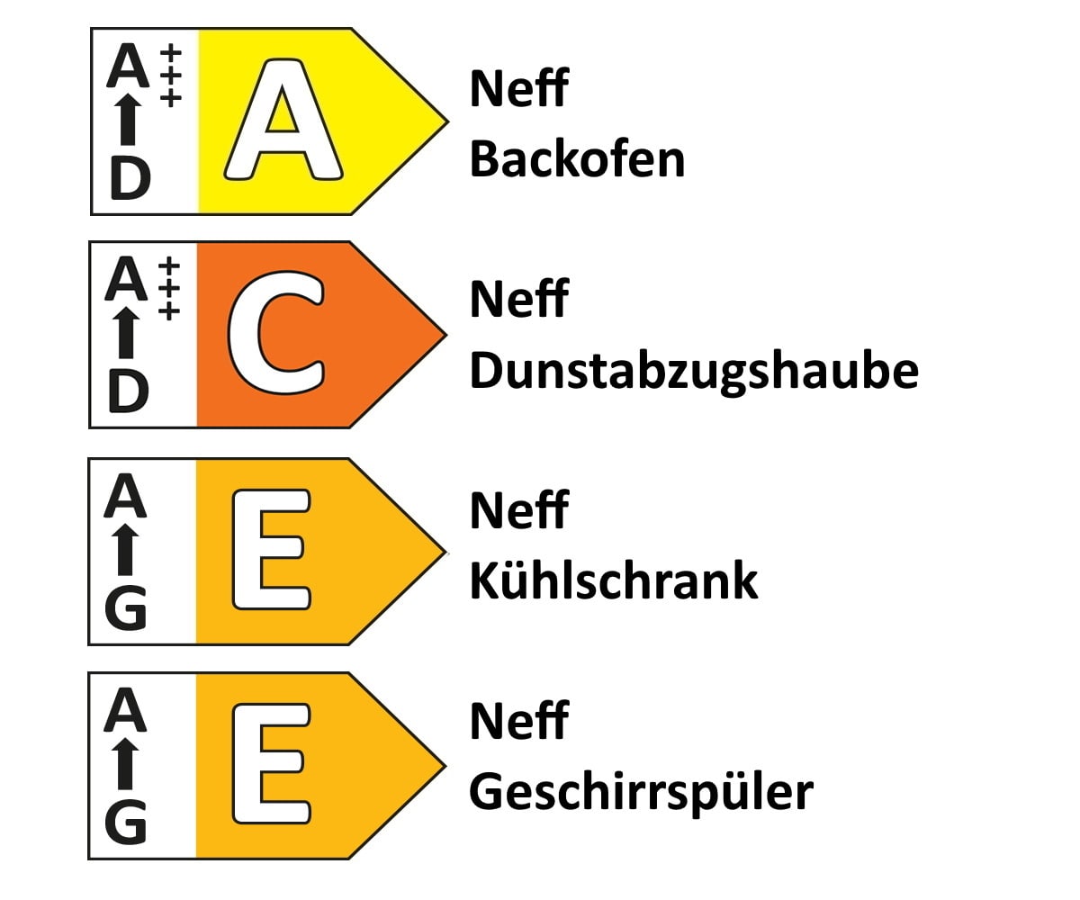 Einbauküche Perfect Soft/Merkur, perlgrau, inkl. Neff Elektrogeräte