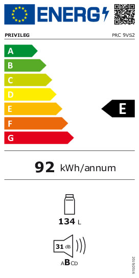 Einbauküche Uno/Meteor, magnolia, inkl. Privileg Elektrogeräte
