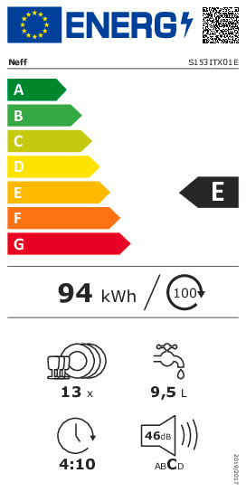 Einbauküche Lenzen, alpinweiß, inkl. Neff Elektrogeräte
