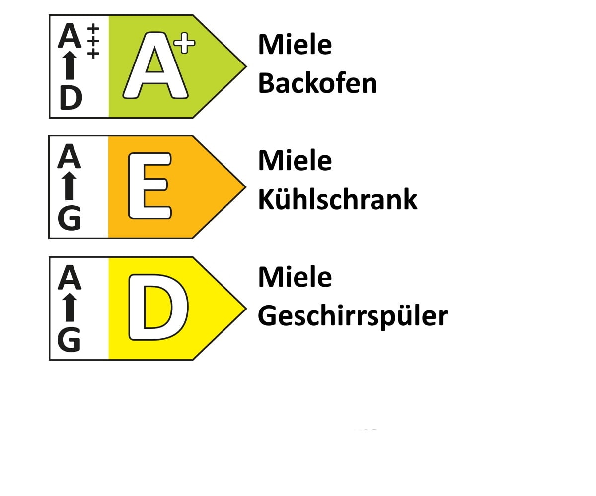 Einbauküche Lenzen/Rosian, Eiche Sierra Nachbildung, inkl. Miele Elektrogeräte