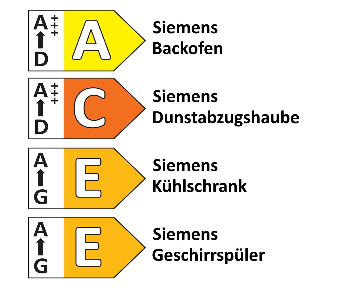 Einbauküche Rosian/Ferna, Eiche San Remo Nachbildung, inkl. Siemens Elektrogeräte