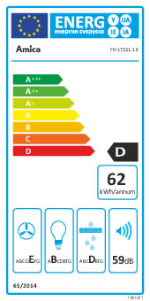 Einbauküche IP 1200 in weiß/Eiche hell Nachbildung, inkl. Elektrogeräte