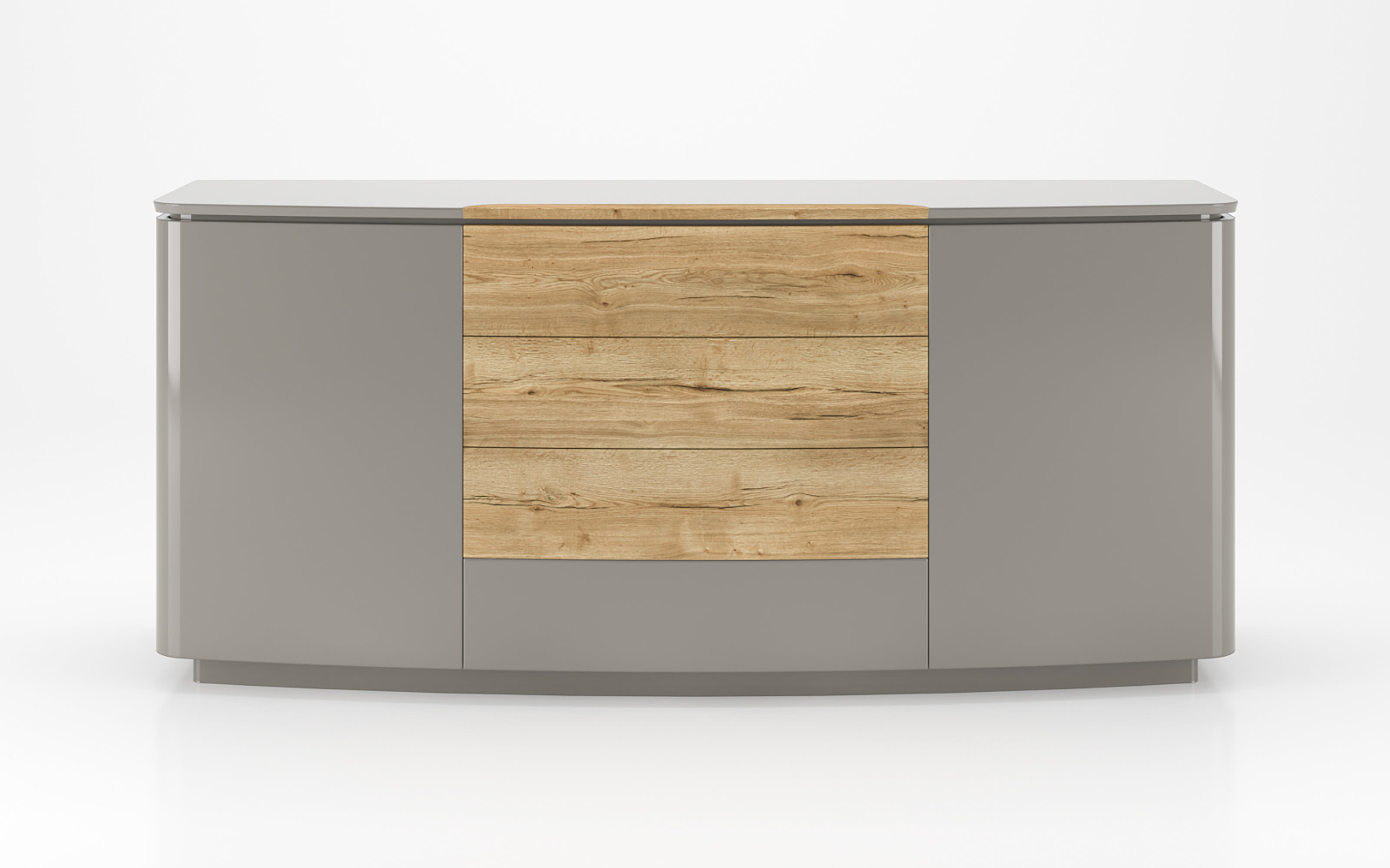 Sideboard Dantaro in hellgrau