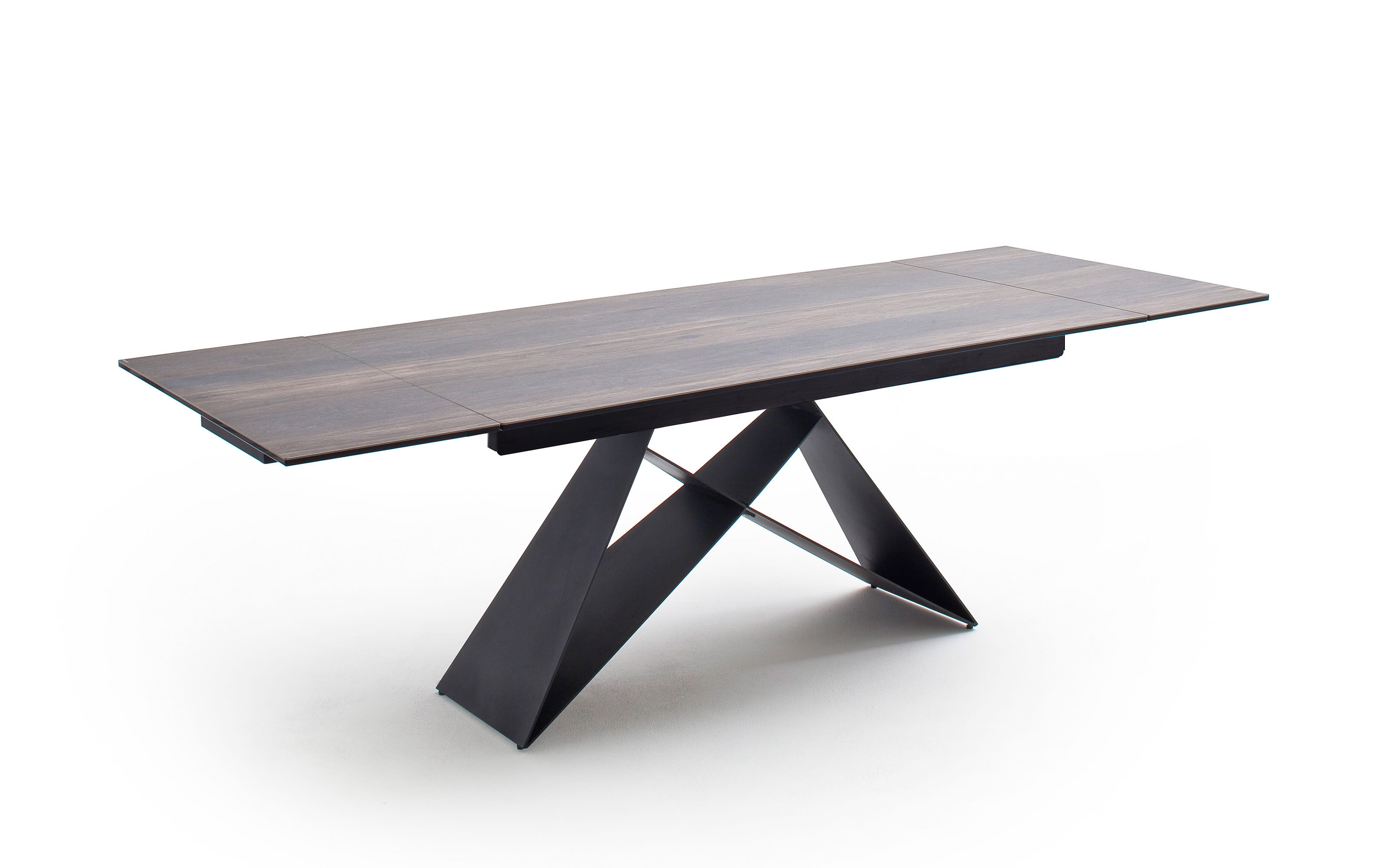 Esstisch Kobe, Holznachbildung barrique, inkl. ausziehbarer Tischplatte