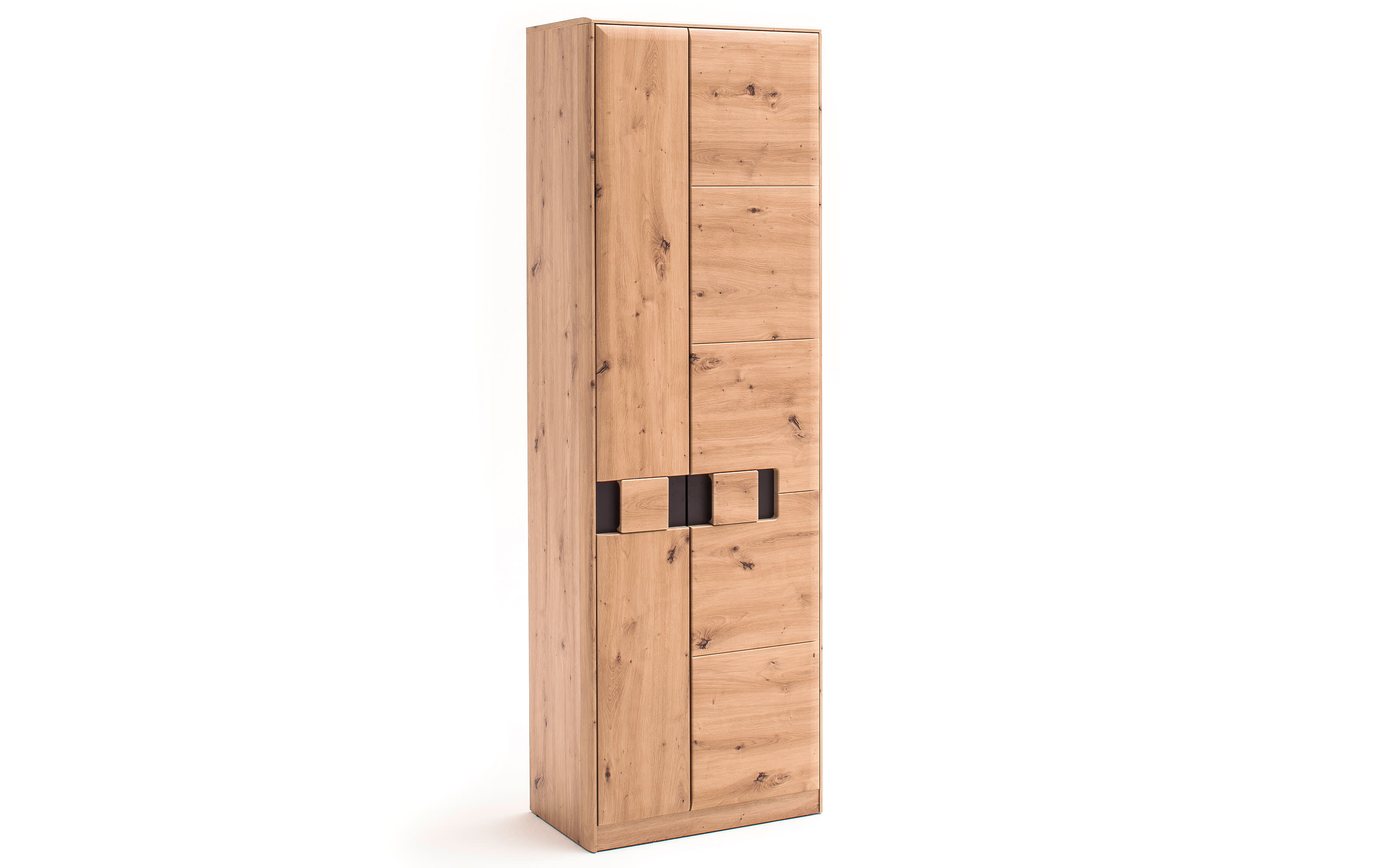 Garderobenschrank Argos, Balkeneiche-Nachbildung