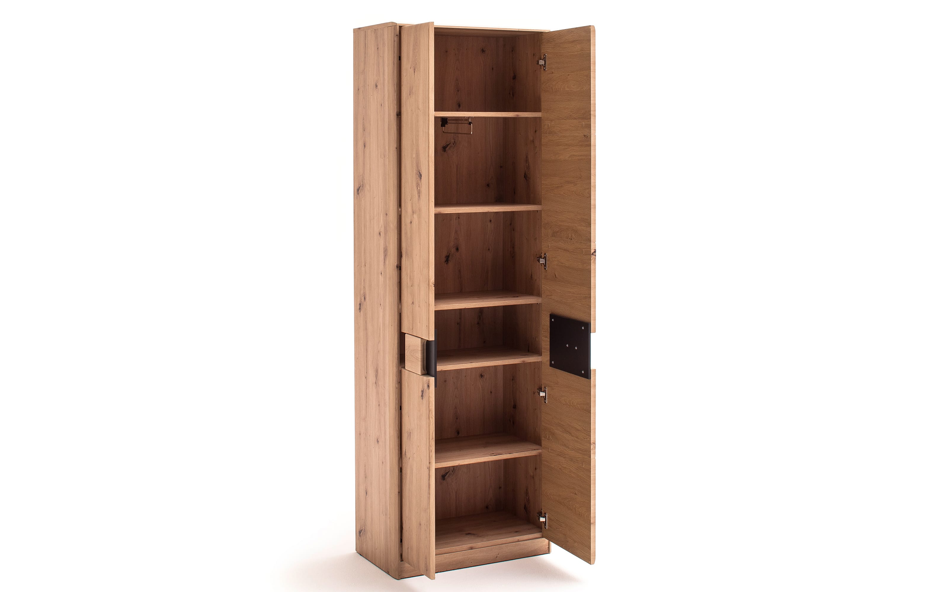 Garderobenschrank Argos, Balkeneiche-Nachbildung