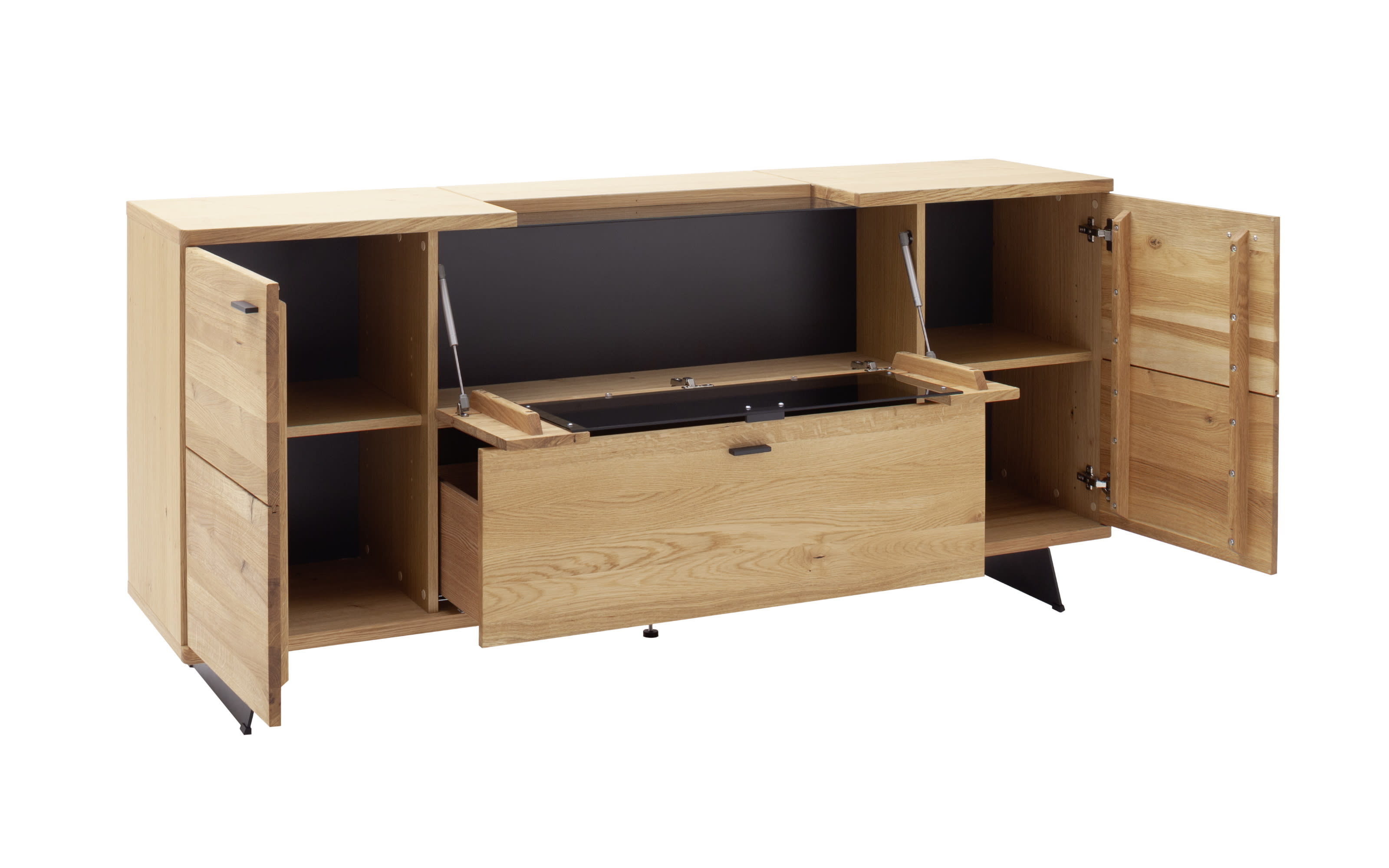 Sideboard Brest, Wildeiche massiv