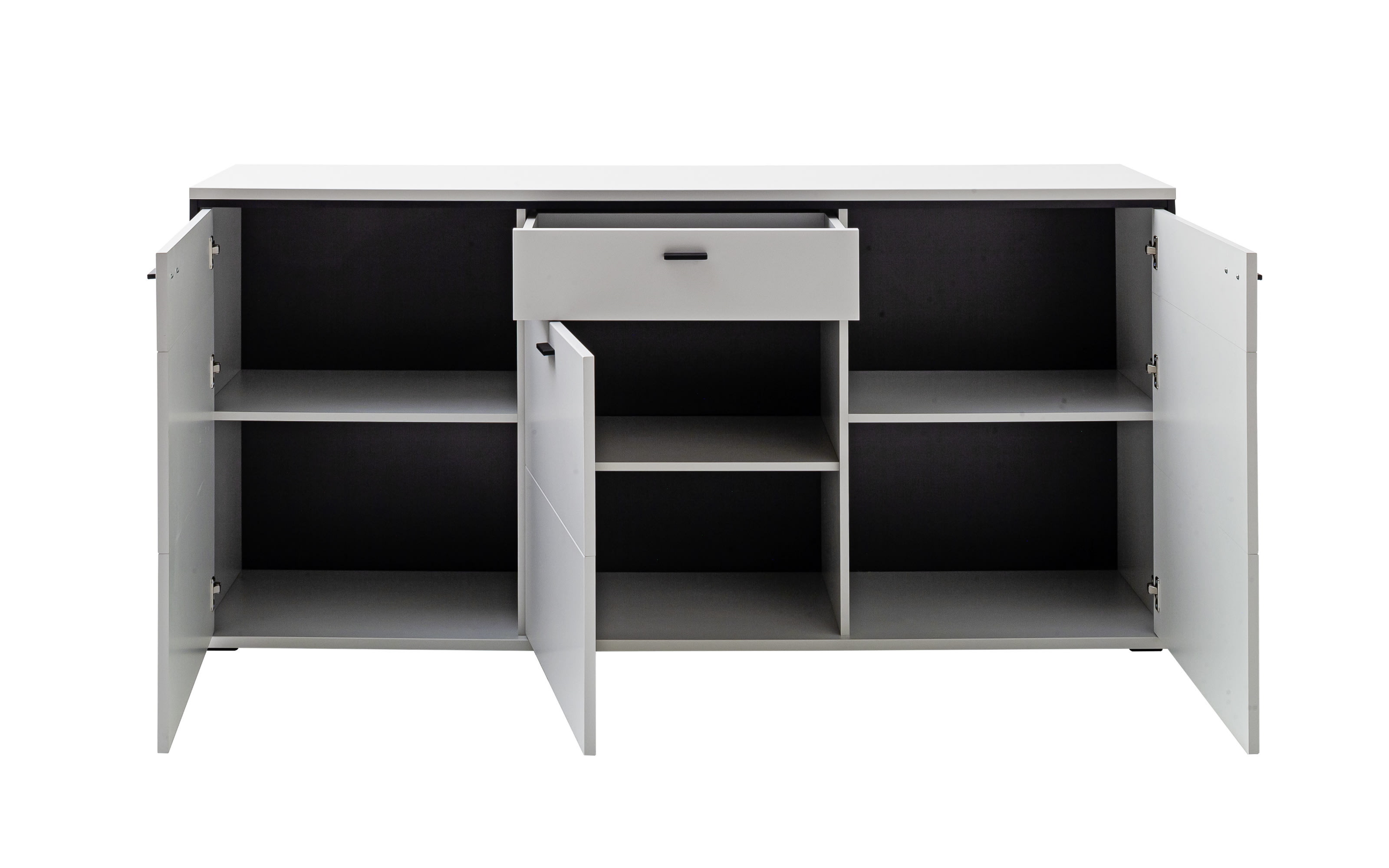 Sideboard Mori, Modern weiß Nachbildung