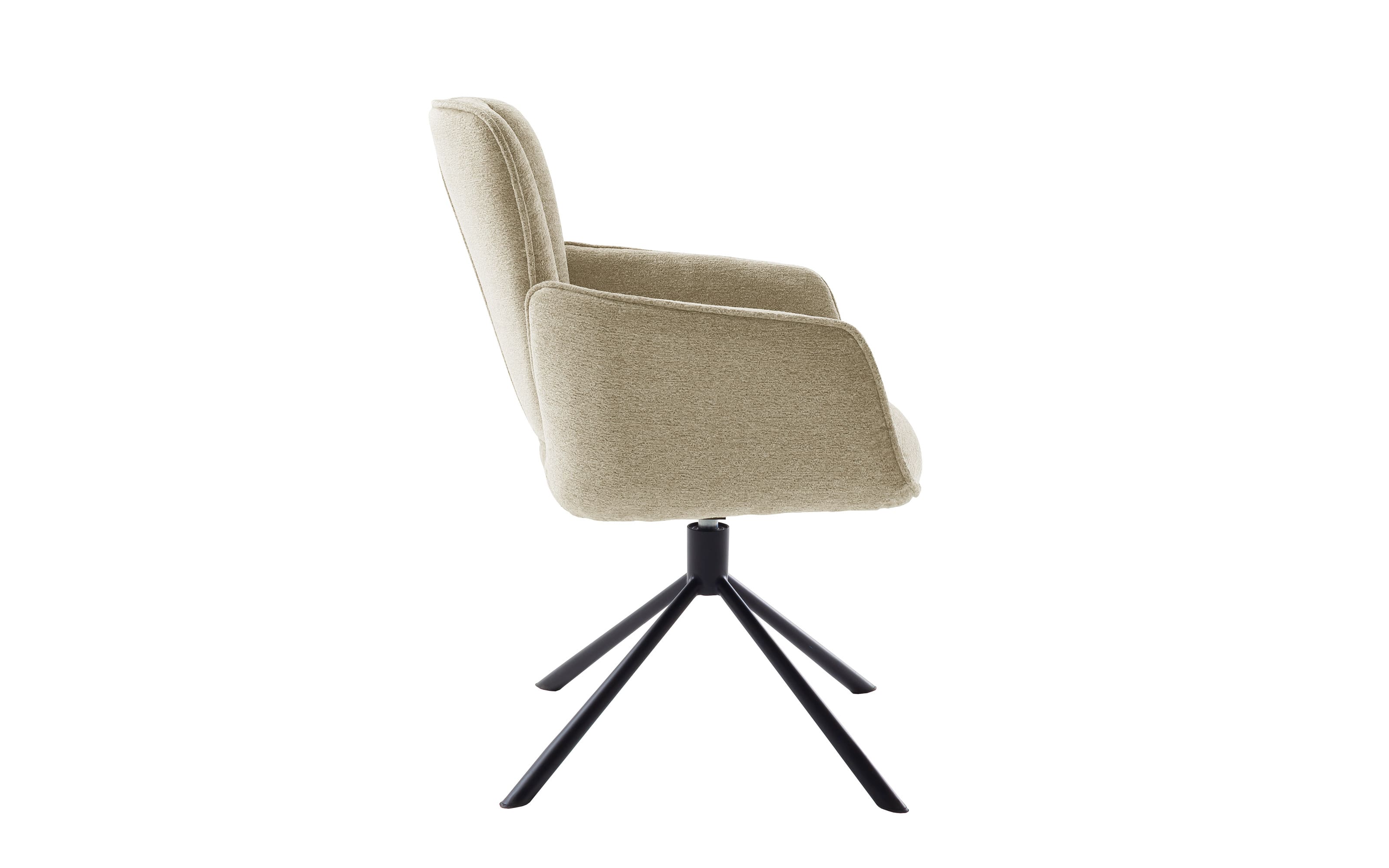 Stuhl Amber 2, creme, inkl. Drehfunktion