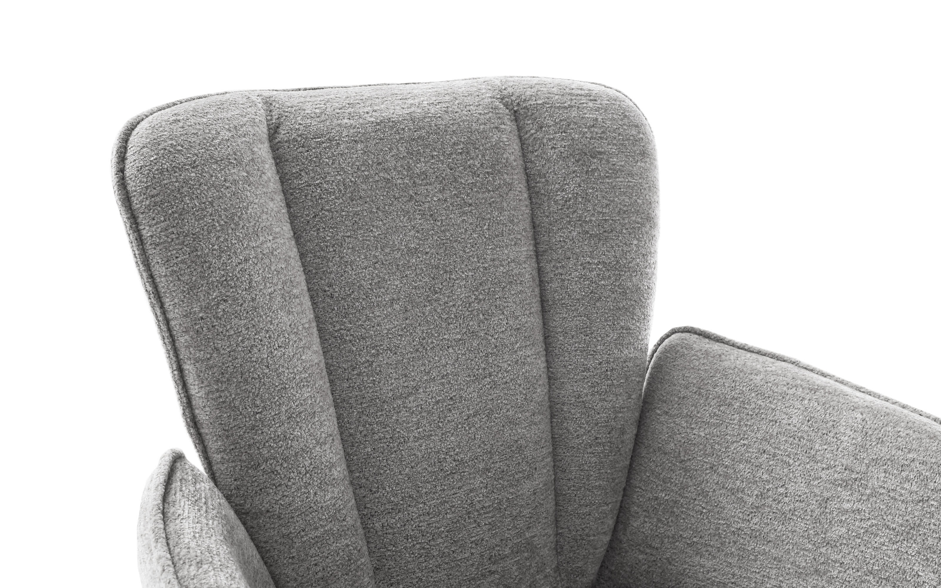 Stuhl Amber 2, grau, inkl. Drehfunktion