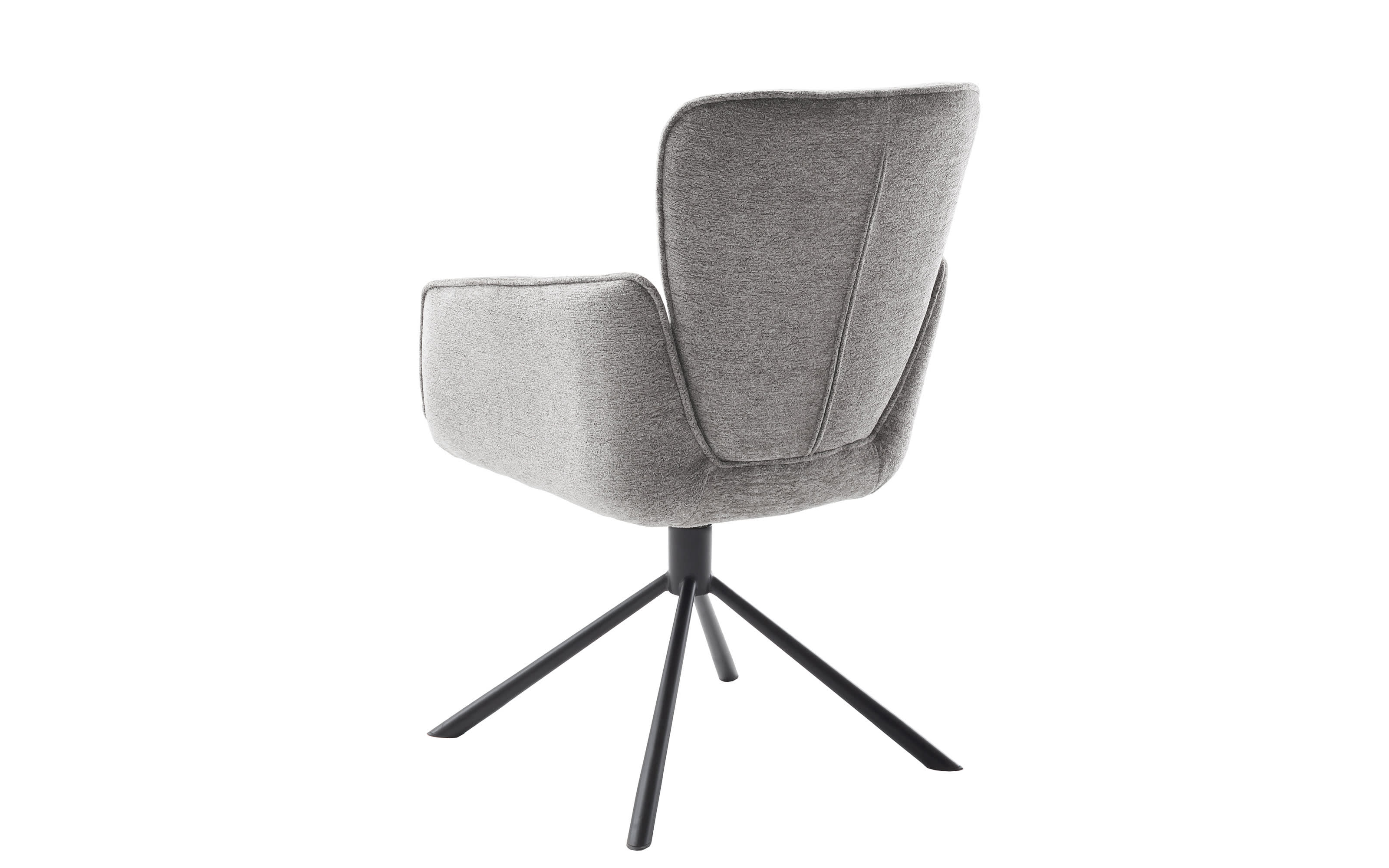 Stuhl Amber 2, grau, inkl. Drehfunktion
