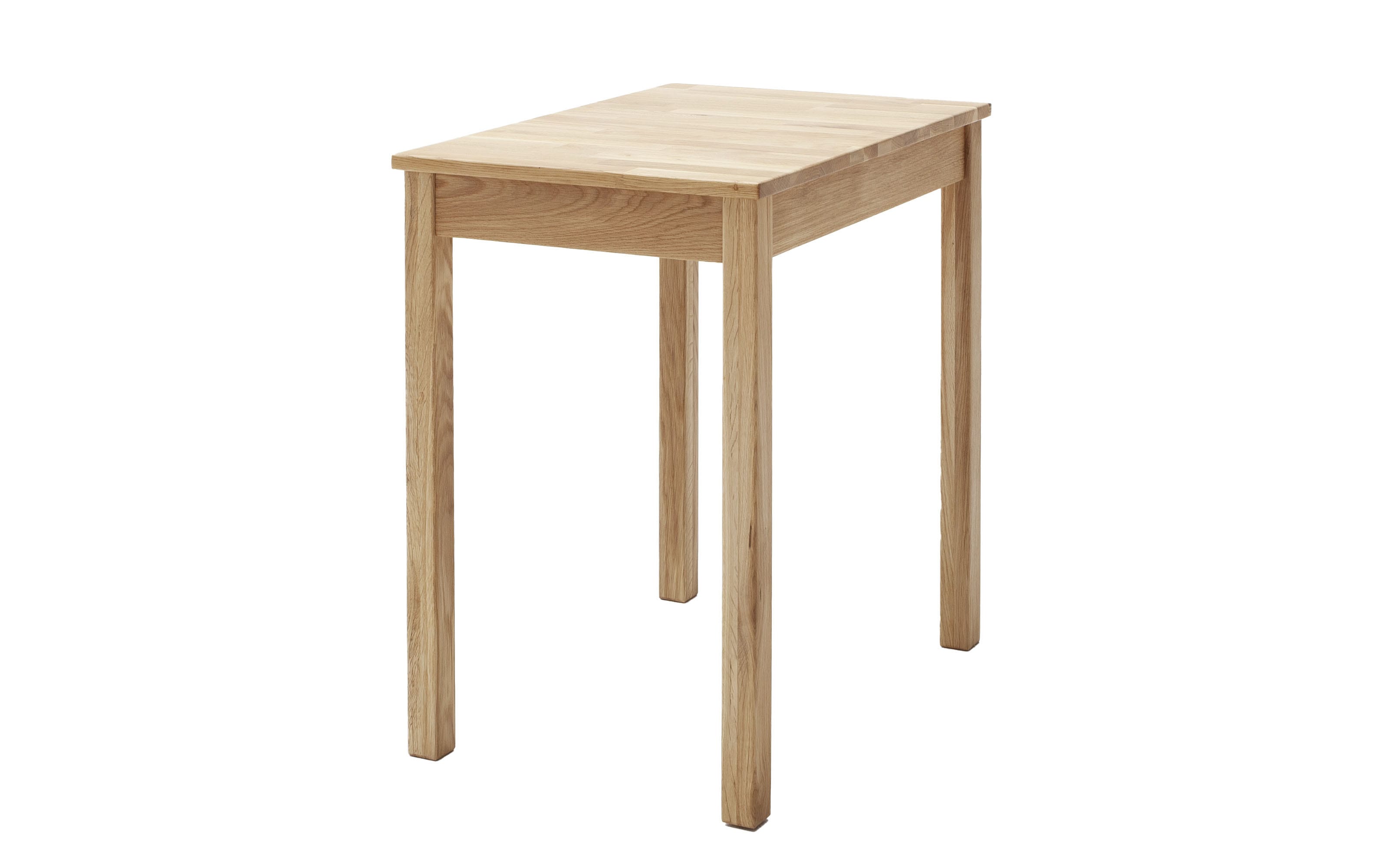 Vierfußtisch Alfons, Wildeiche, Breite ca. 50 cm