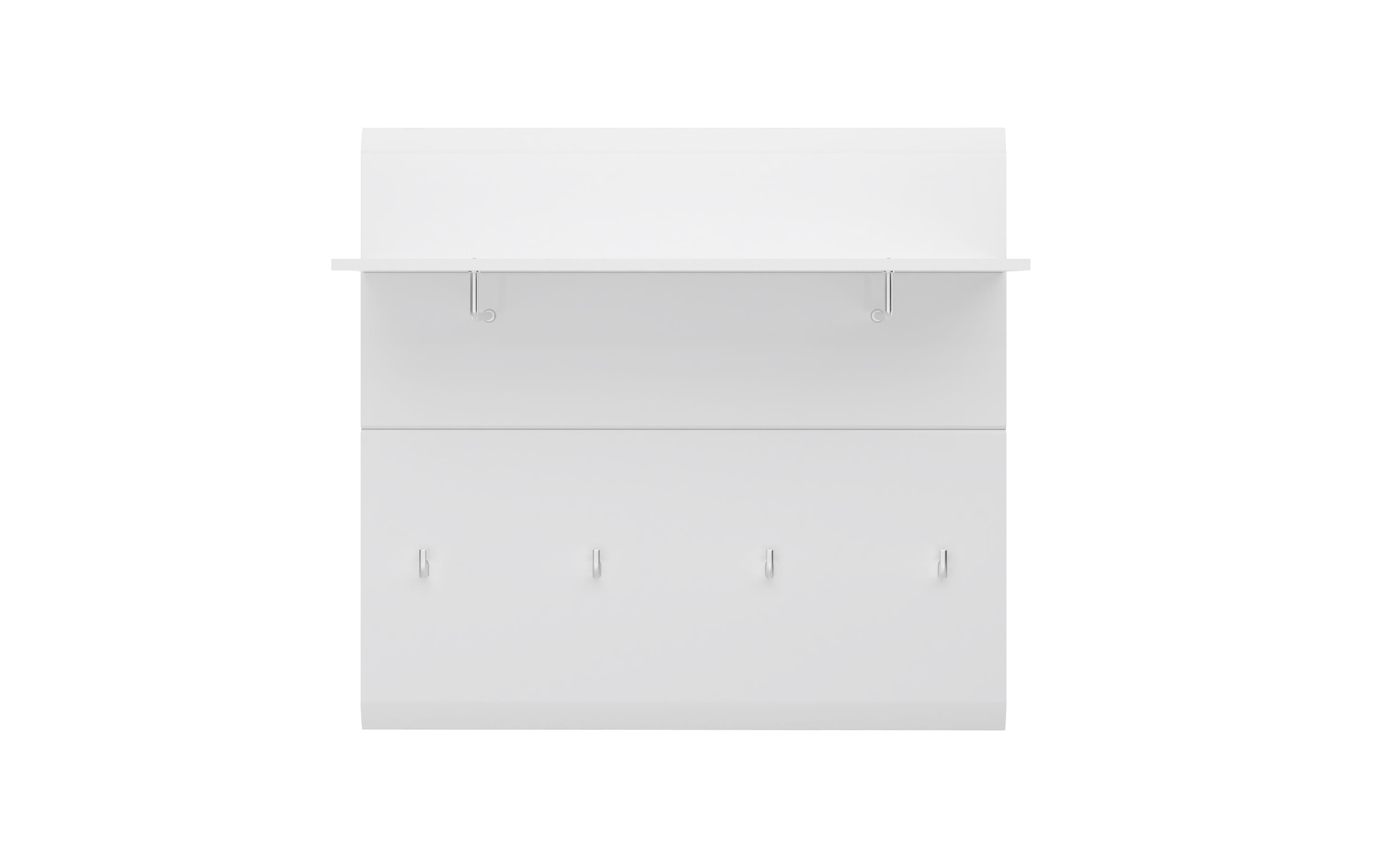 Garderobenpaneel Merano, weiß, 96 cm 